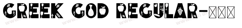 Greek God Regular字体转换